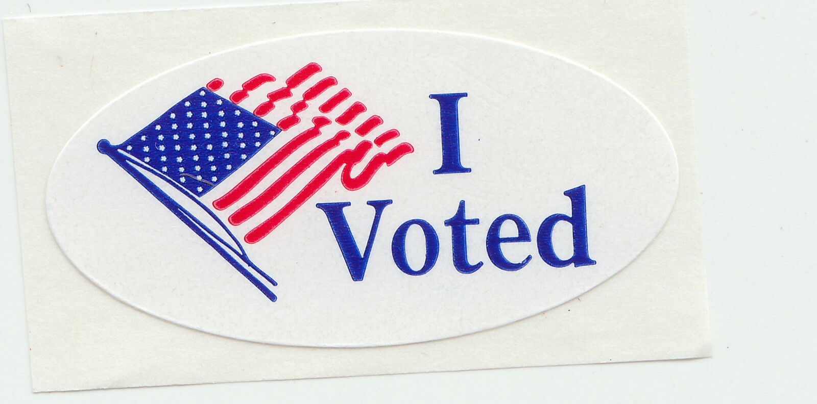 I Voted - sticker 1.5