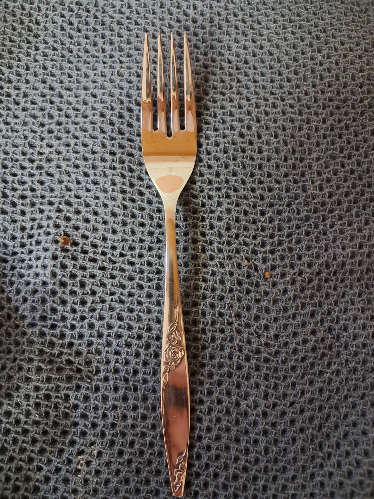4 Oneida West Bend TWILIGHT ROSE Dinner forks Flatware Silverware Circa 1979 NEW 4 Oneida West Bend TWILIGHT ROSE Dinner forks Flatware Silverware Circa 1979 NEW