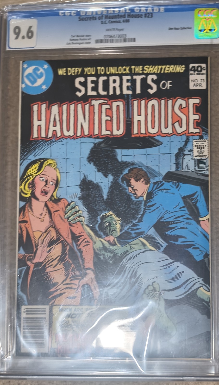 Secrets of Haunted House #23 - DC 1980 Bronze Age Horror Issue - CGC 9.6 Secrets of Haunted House #23 - DC 1980 Bronze Age Horror Issue - CGC 9.6