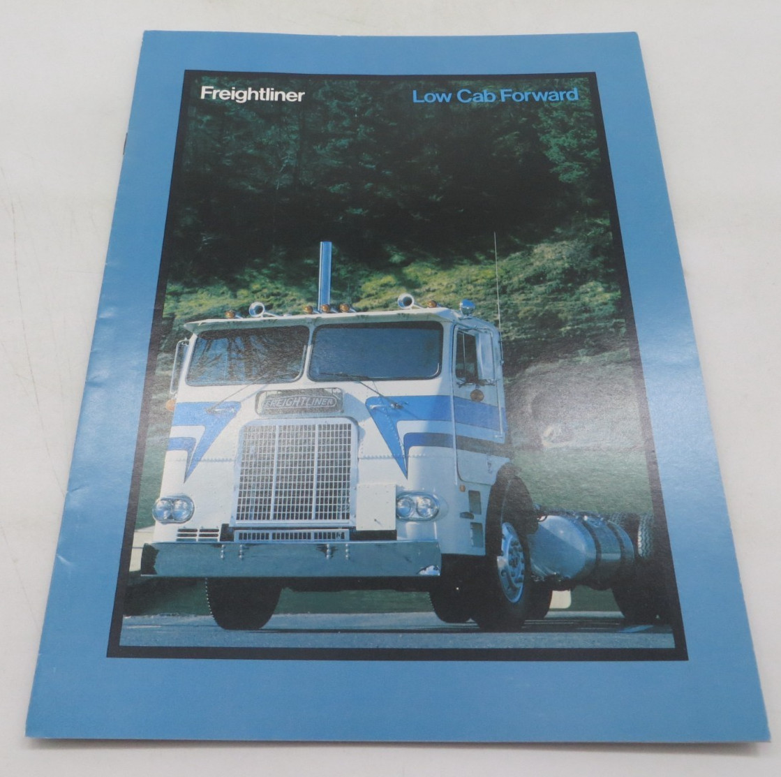 1970\'s FREIGHTLINER LOW CAB FORWARD Vintage Semi Truck Dealer Sales Brochure
