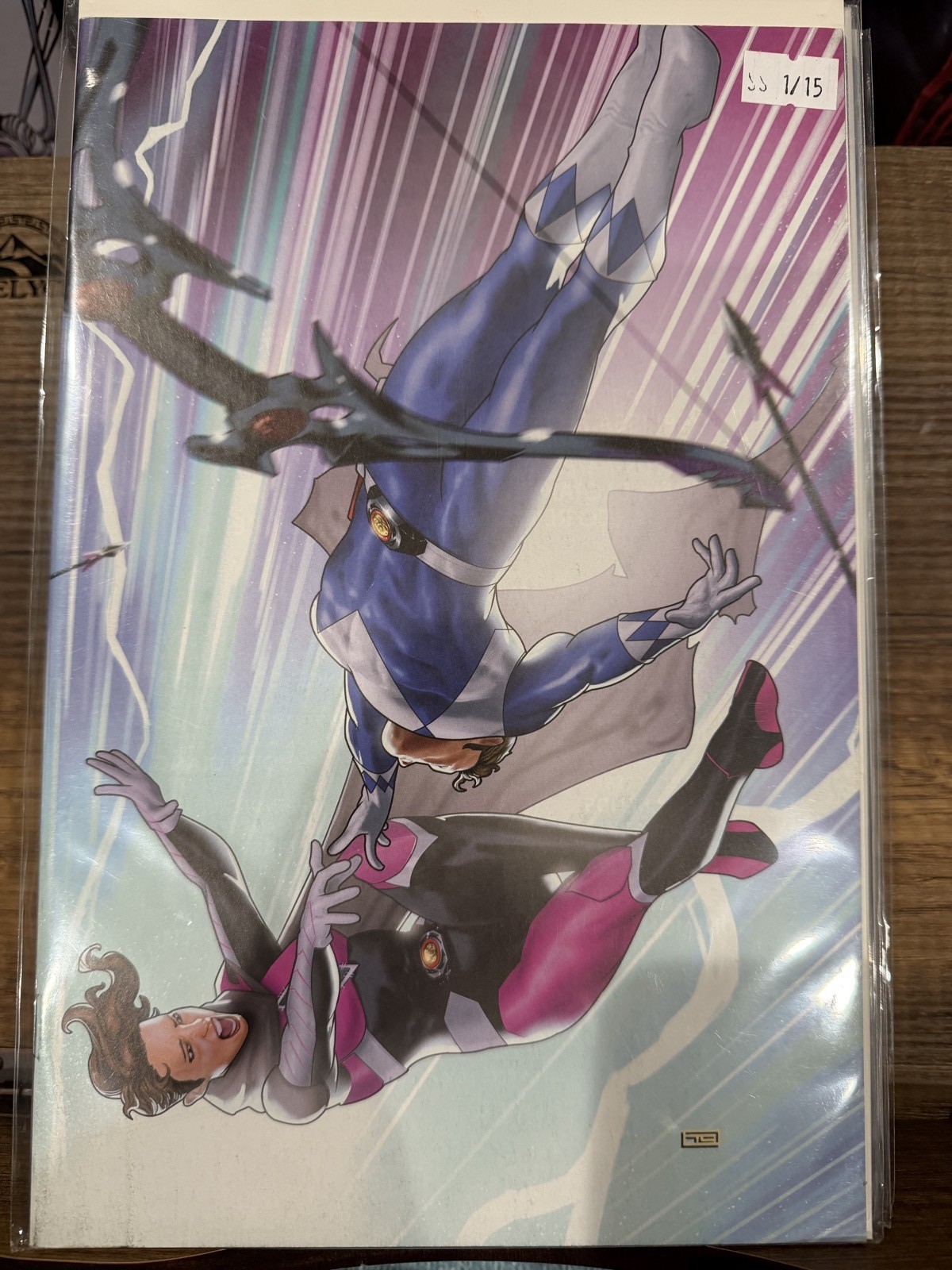 Mighty Morphin Power Rangers #118 Cover E 1:15 Taurin Clarke Virgin BOOM 2024