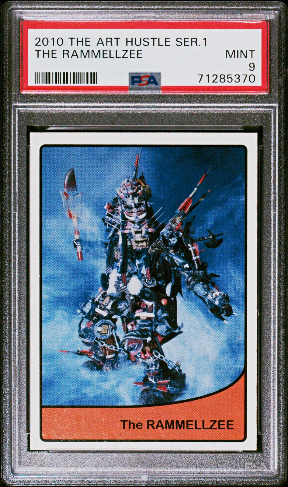 2010 The Art Hustle Series 1 The RAMMELLZEE #43 PSA 9 Highest Graded POP 2 2010 The Art Hustle Series 1 The RAMMELLZEE #43 PSA 9 Highest Graded POP 2