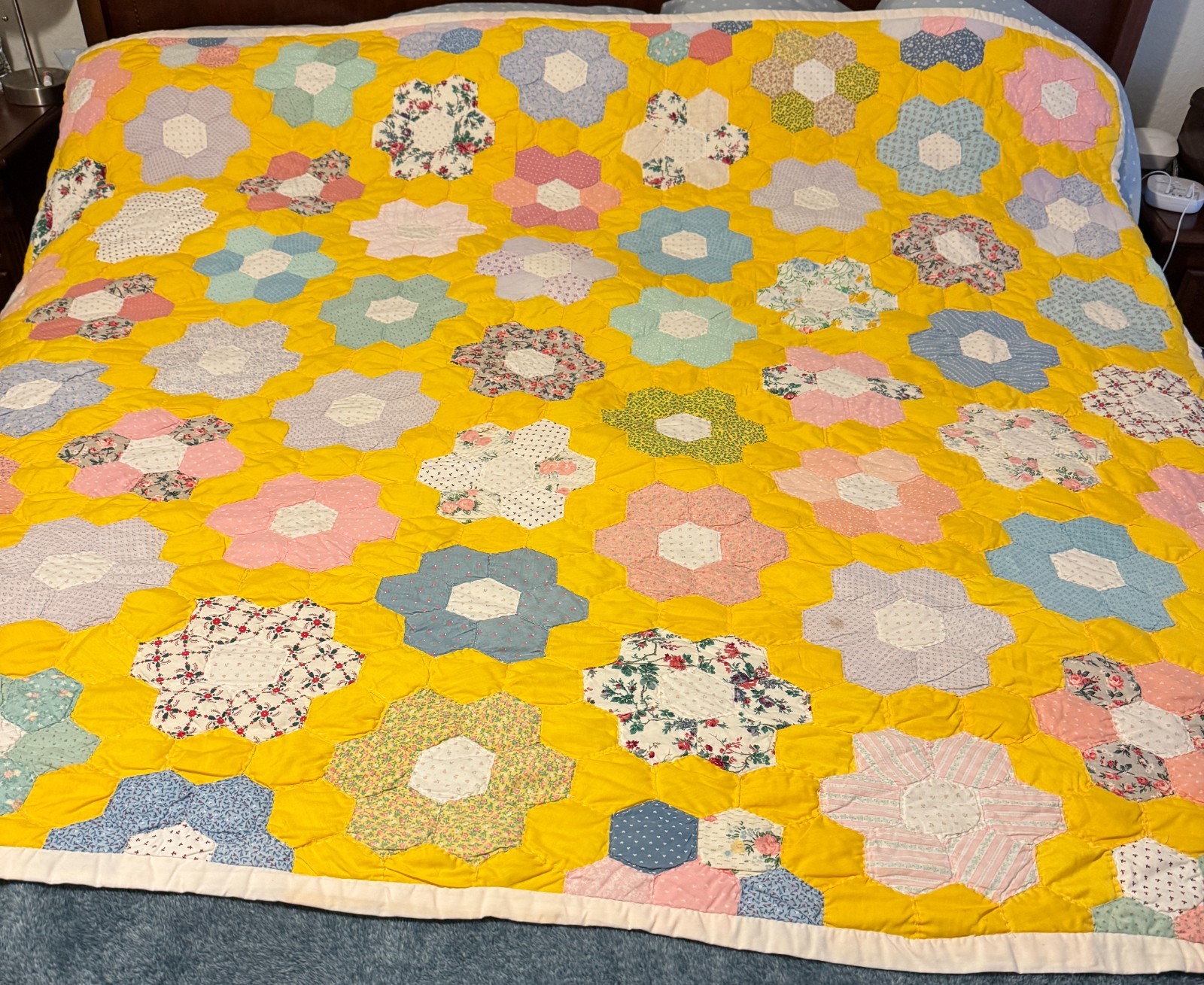 Vintage patchwork quilt 