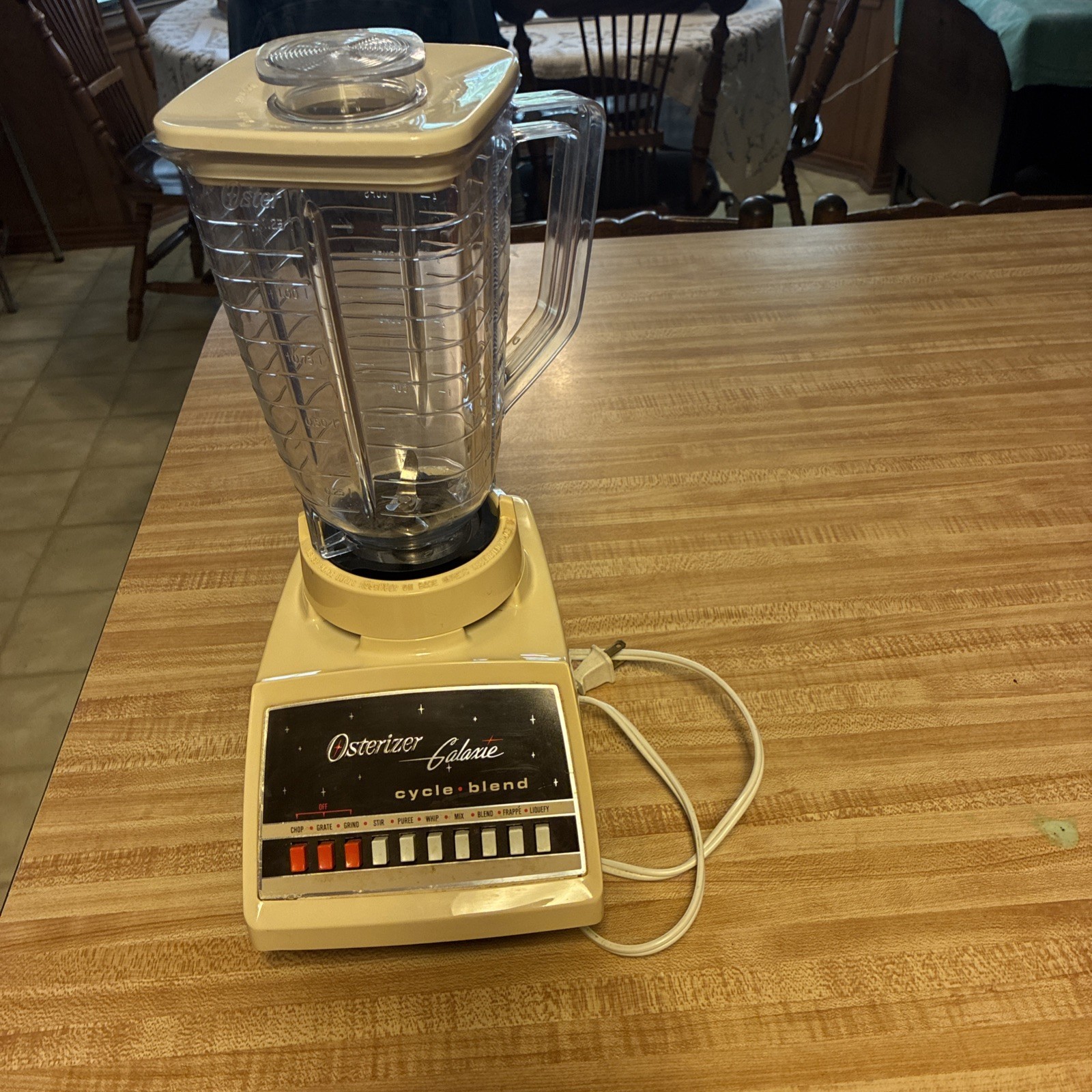 TESTED & WORKING Vintage Working Osterizer Cycle • Blend 10 Pulse Matic Blender TESTED & WORKING Vintage Working Osterizer Cycle • Blend 10 Pulse Matic Blender