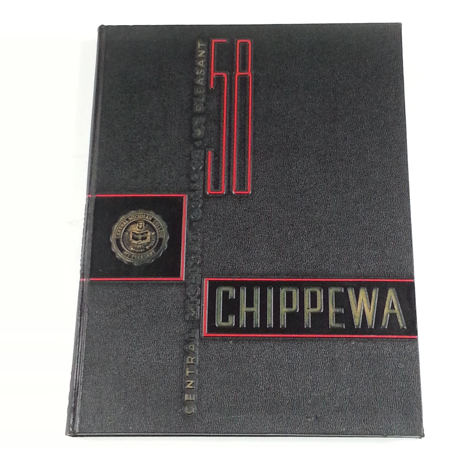 1958 Central Michigan College Yearbook Mount Pleasant Chippewa
