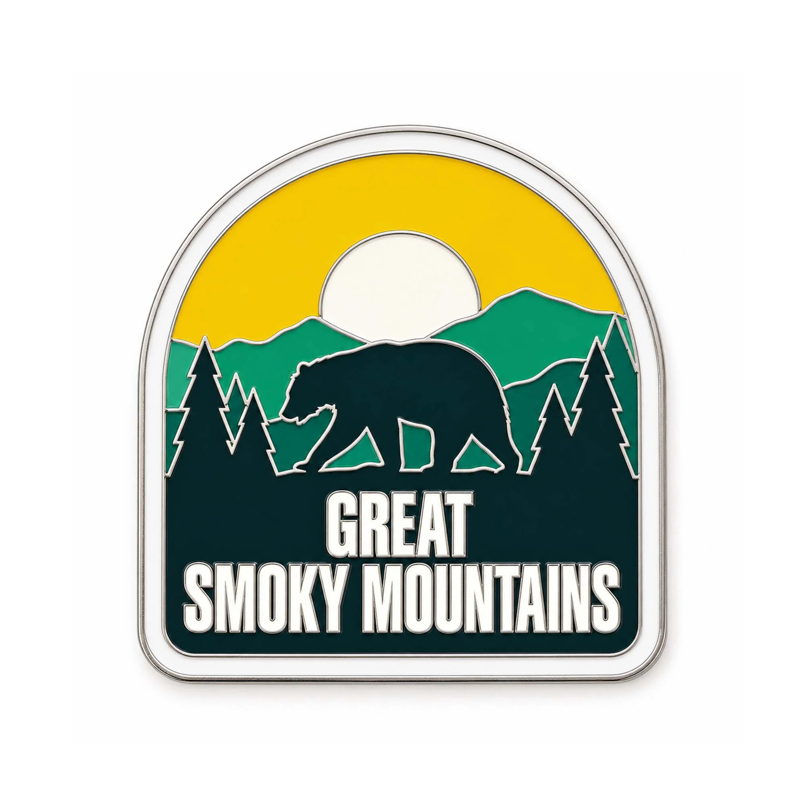 Great Smoky Mountain National Park Enamel Pin Great Smoky Mountain National Park Enamel Pin