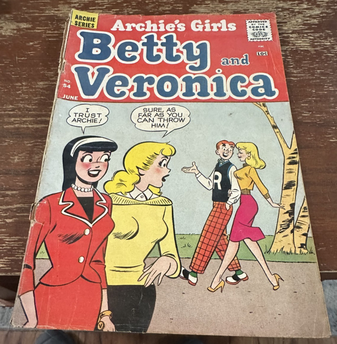 Archie's Girls Betty and Veronica #54, 1960