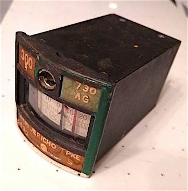 Vintage New York City Subway Trolley Train Meter 50s 60s Merrick Rd Long Island