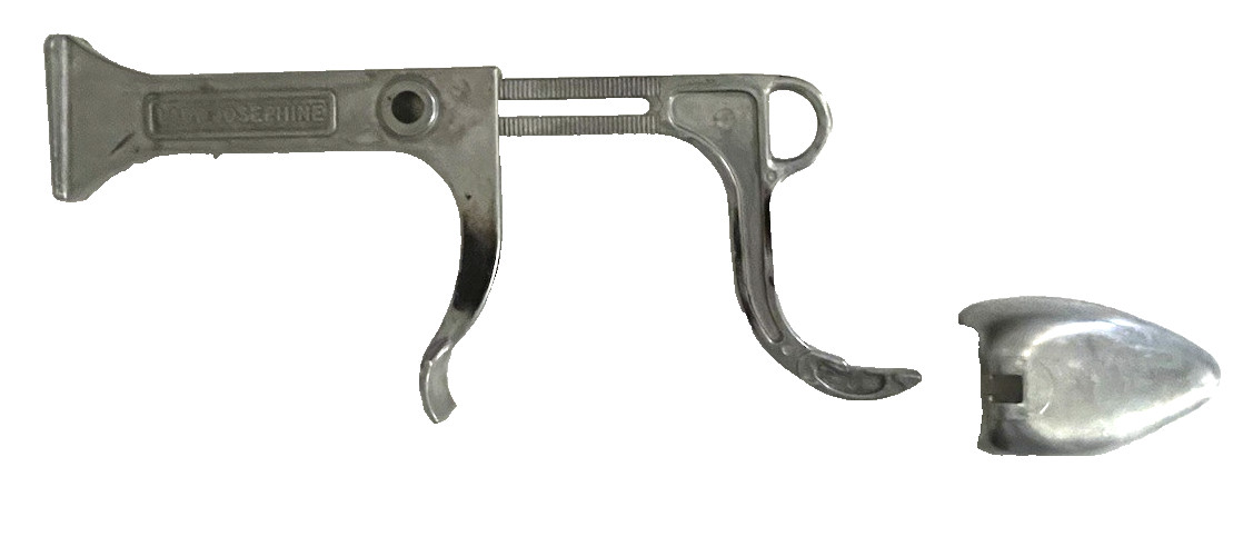 LADY JOSEPHINE Cast Aluminum Shoe Holder Shine Polisher Stretcher 3 PIECE VTG LADY JOSEPHINE Cast Aluminum Shoe Holder Shine Polisher Stretcher 3 PIECE VTG