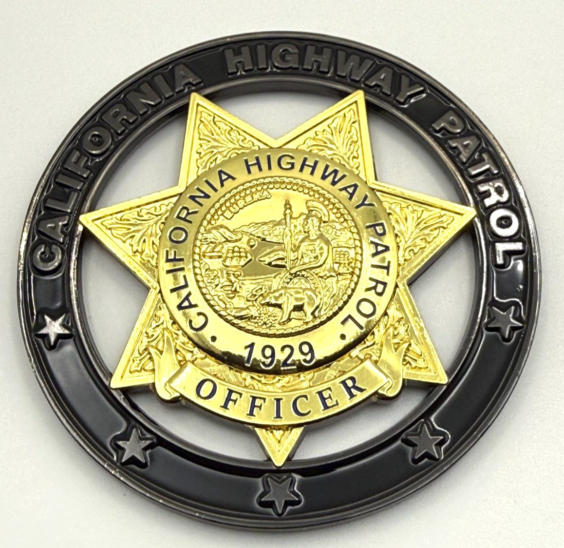 G74 CHP California Highway Patrol Police Challenge Coin G74 CHP California Highway Patrol Police Challenge Coin