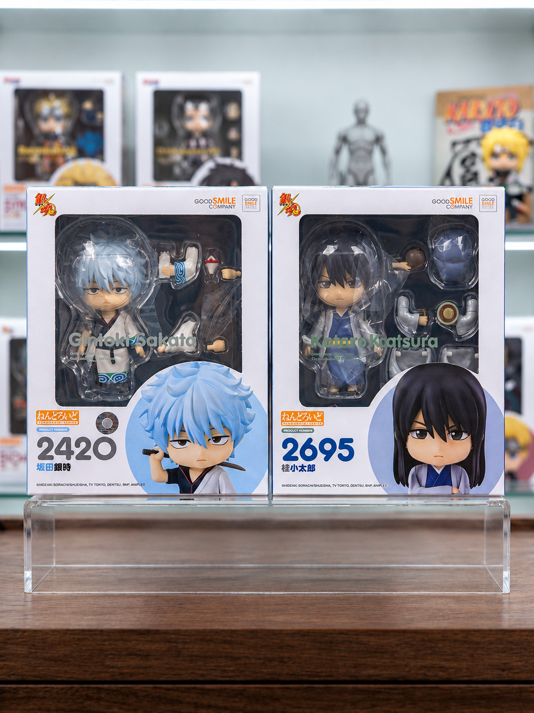 Nendoroid Sakata Gintoki & Katsura Kotaro Gintama Good Smile Company New Sealed