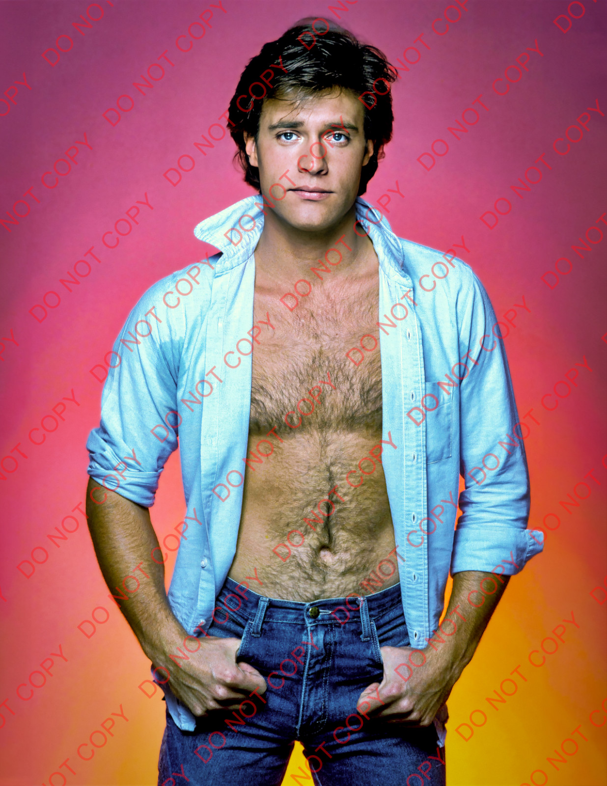John James, Barechested, Hairy, Shirtless, Beefcake, Gay Interest, 8.5x1 Print John James, Barechested, Hairy, Shirtless, Beefcake, Gay Interest, 8.5x1 Print