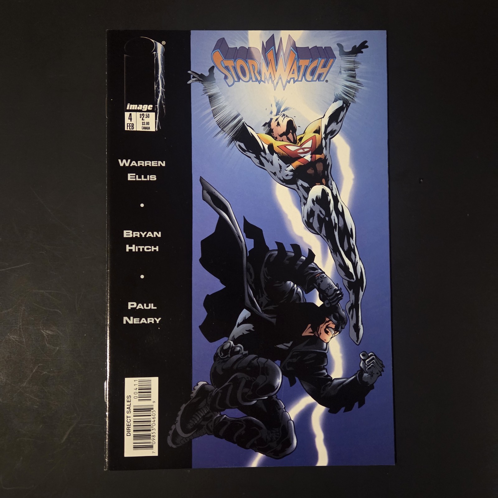 STORMWATCH #4 1ST Appearance APOLLO & MIDNIGHTER Bryan Hitch Mark Millar Cb3 🔑 