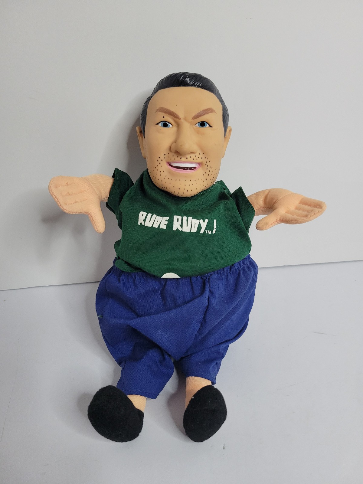 Rude Rudy Giuliani Doll RARE  1998 One World Toys - Working w/ new batteries