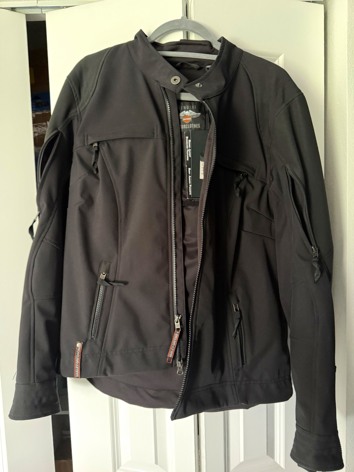 Harley-Davidson Genuine Motorclothes Black Riding Jacket - Riding Standard