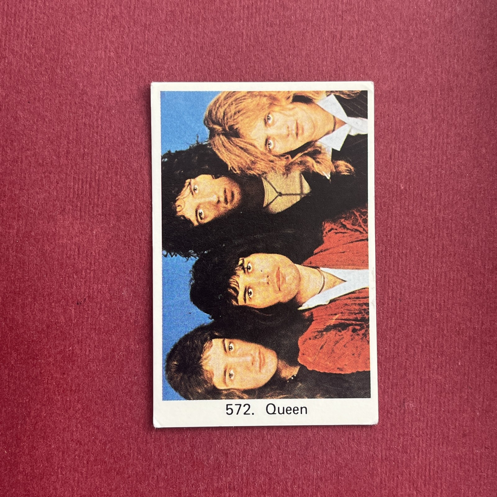Queen 1975 Popbilder Med Punkt III #572 Trading Card
