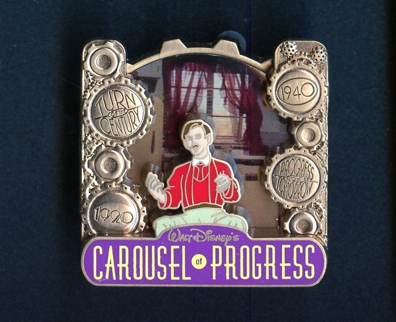 Disney Store 2016 Park Pack Carousel of Progress Variation 3 AP LE 500 Pin