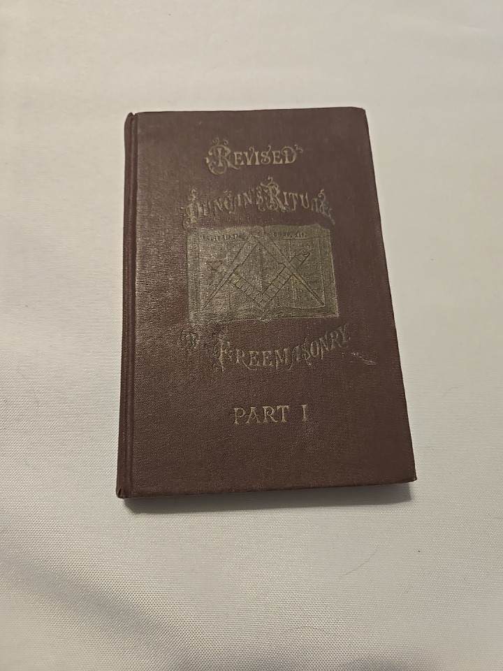 1922 Revised Duncan’s Ritual of Freemasonry Part 1 Malcolm Duncan