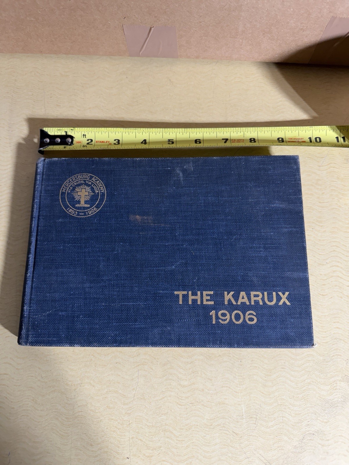 The Karux 1906 Vintage Yearbook Mercersburg Academy Pa The Karux 1906 Vintage Yearbook Mercersburg Academy Pa