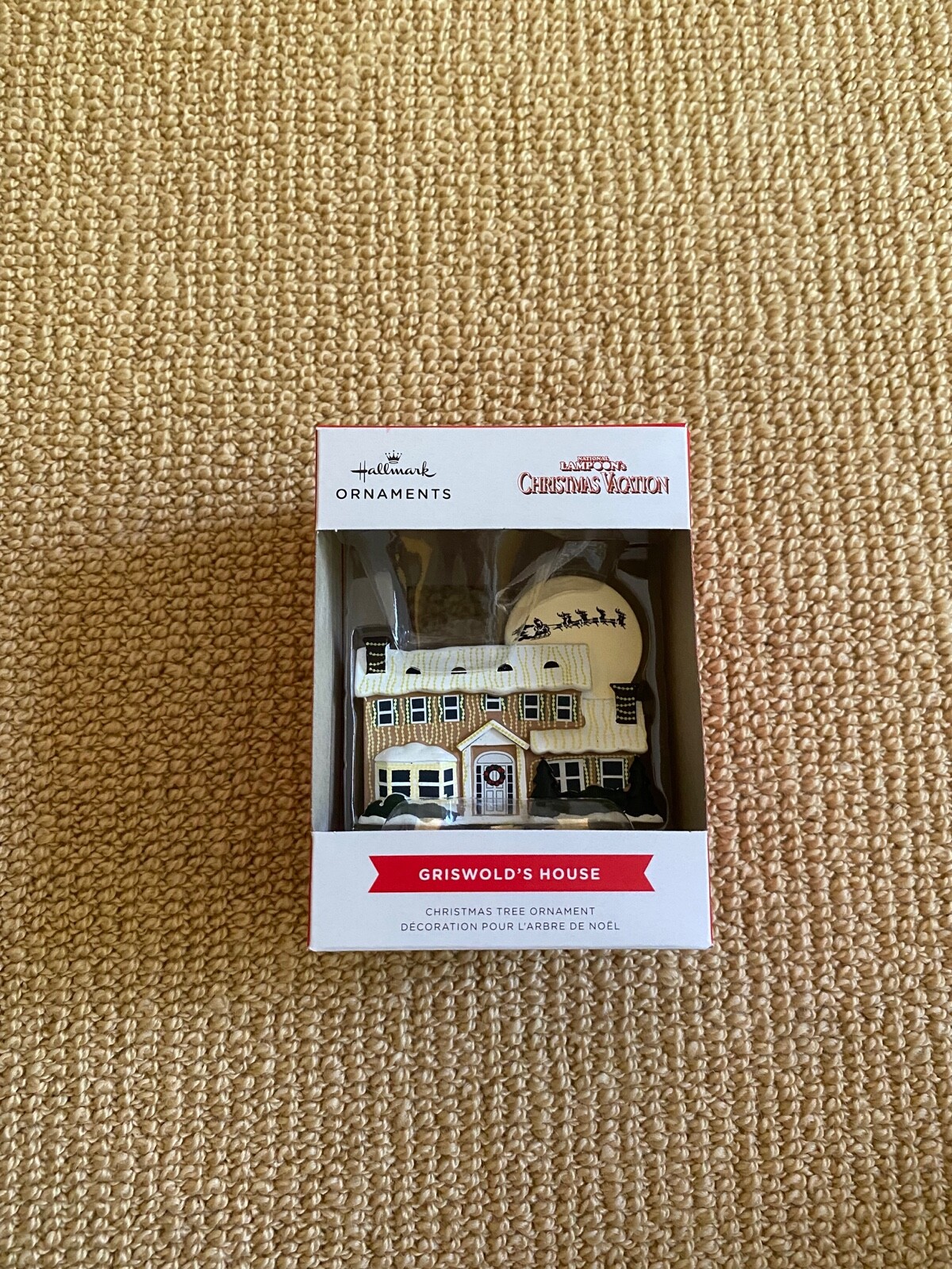 Hallmark National Lampoon's Christmas Vacation Griswold's House Red Box Ornament