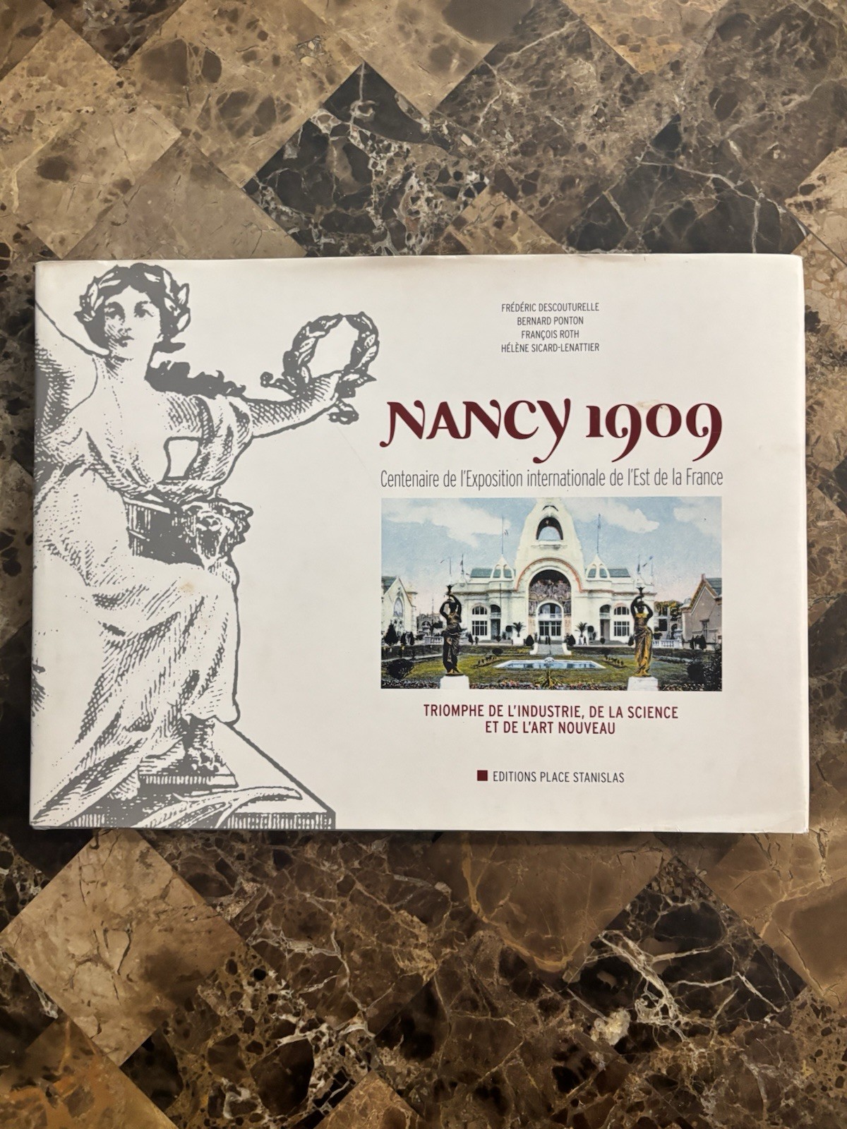 1909 Nancy France Exposition Internationale World Fair Hardcover Text In French
