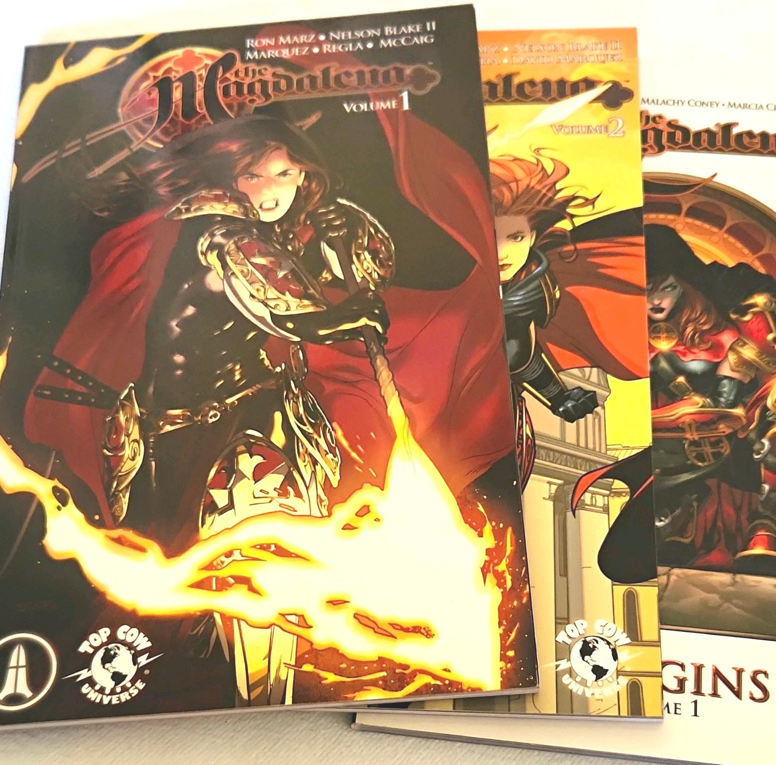 The Magdalena Graphic Novels Lot Vol 1-2 + Origins Vol 1-2 Top Cow The Magdalena Graphic Novels Lot Vol 1-2 + Origins Vol 1-2 Top Cow