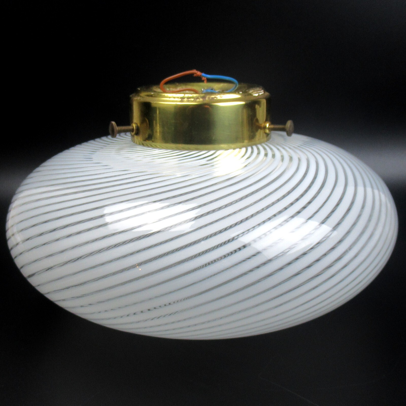 VENINI glass wall lamp / ceiling lamp Ludovico Diaz de Santillana design Murano