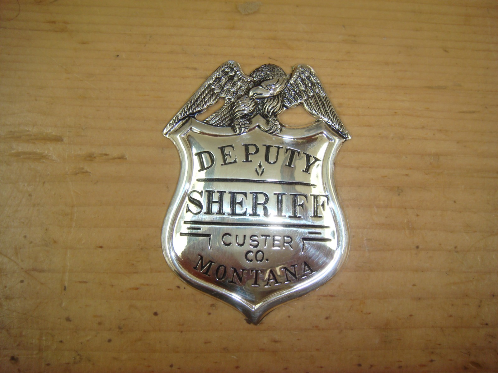 Franklin Mint Deputy Sheriff Badge Sterling Silver .925