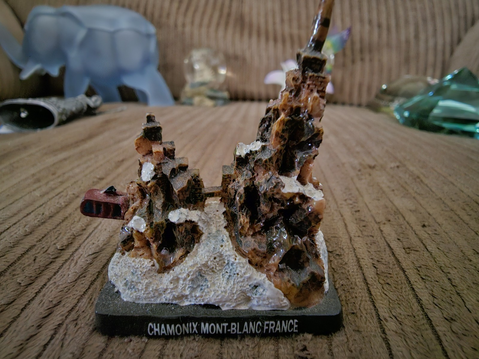 Chamonix Mont-Blanc France Aiguille du Midi 3842m Mineral Display Specimen