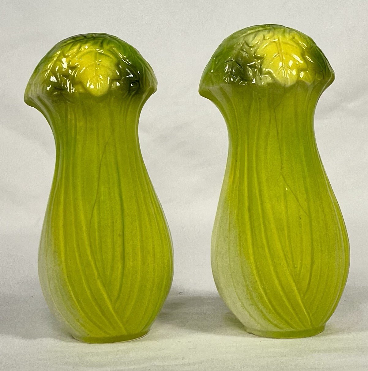 Vintage MCM Celery Stalk Ceramic Salt & Pepper Shaker Set - Japan Vintage MCM Celery Stalk Ceramic Salt & Pepper Shaker Set - Japan
