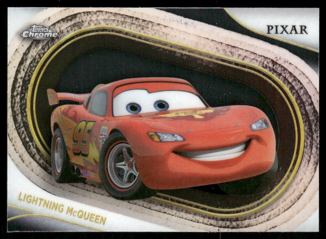 2025 Topps Chrome Disney #50 Lightning McQueen