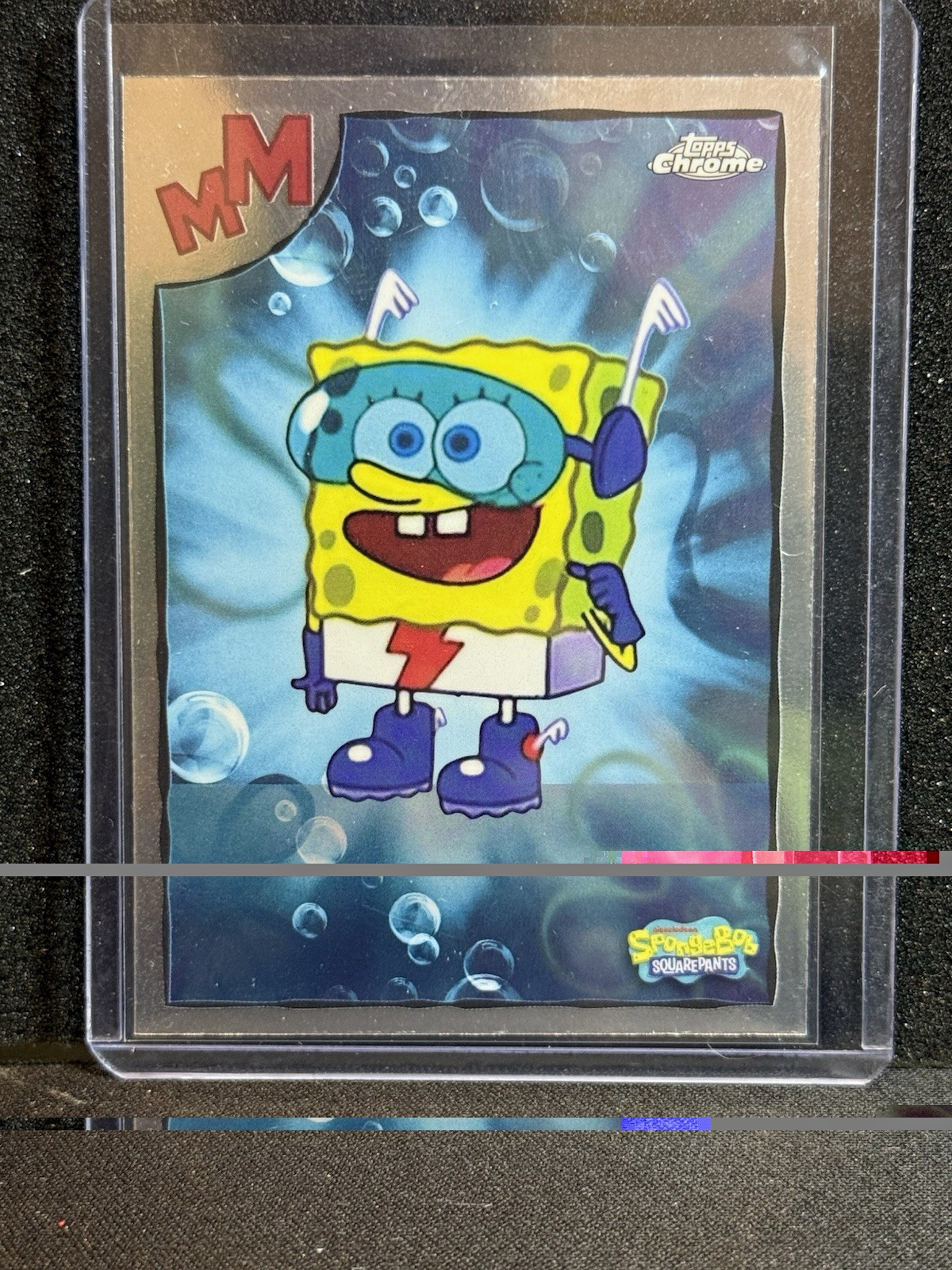 Topps 2025 Chrome SpongeBob Mermaidman & Barnacleboy The Quickster MB-15