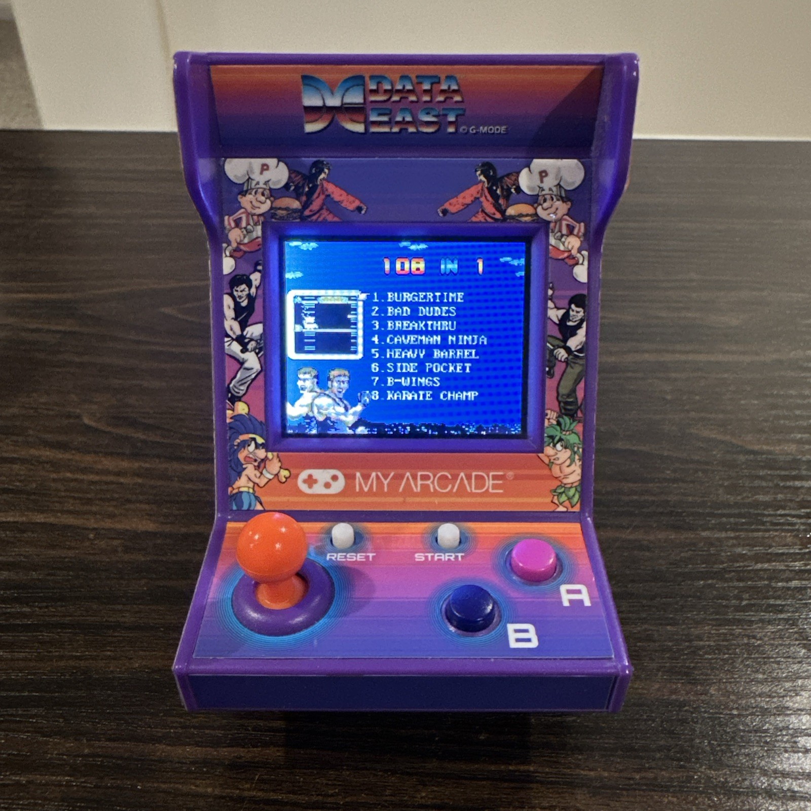 MyArcade Data East Hits Playable Mini Arcade Machine TESTED & WORKS