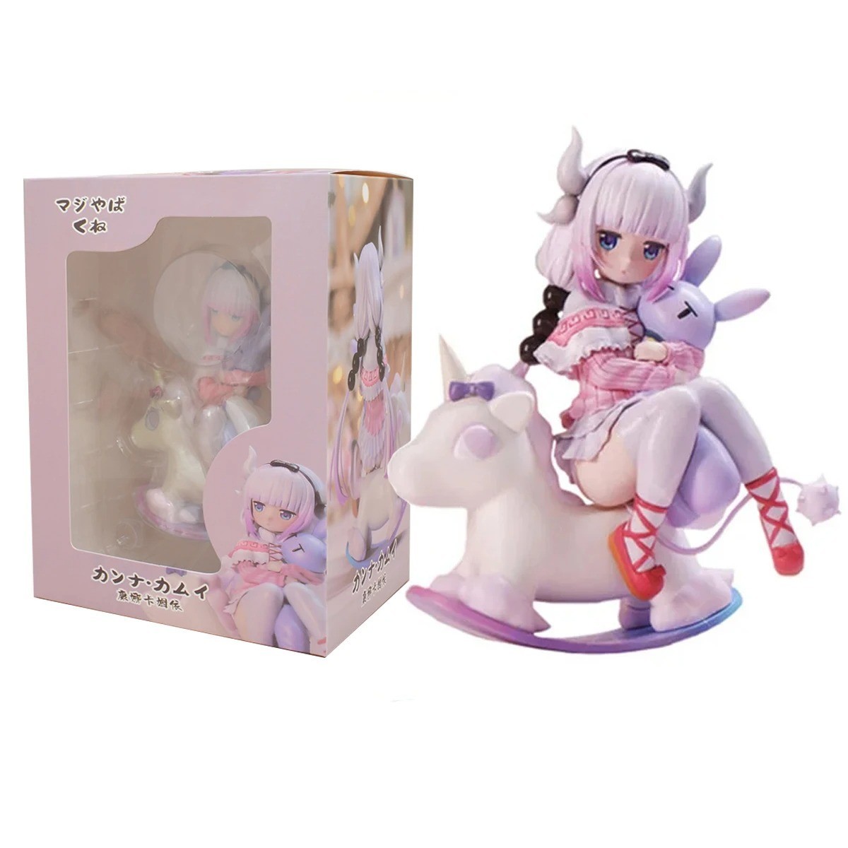 Miss Kobayashi\'s Dragon Maid Kanna Kamui 14cm Cute Anime PVC Figure Toy New 2026