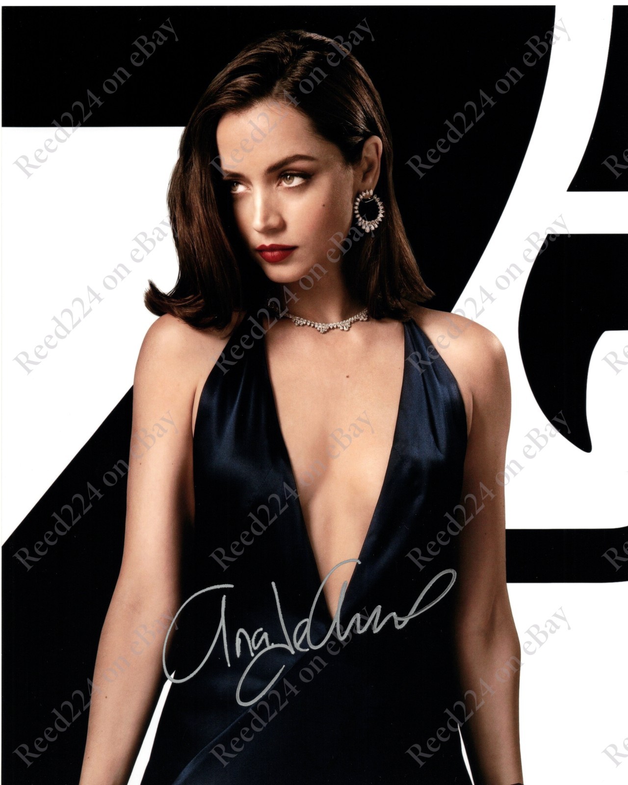 Ana de Armas Signed 8x10 Photo UACC COA + Date, Location, & Event Details