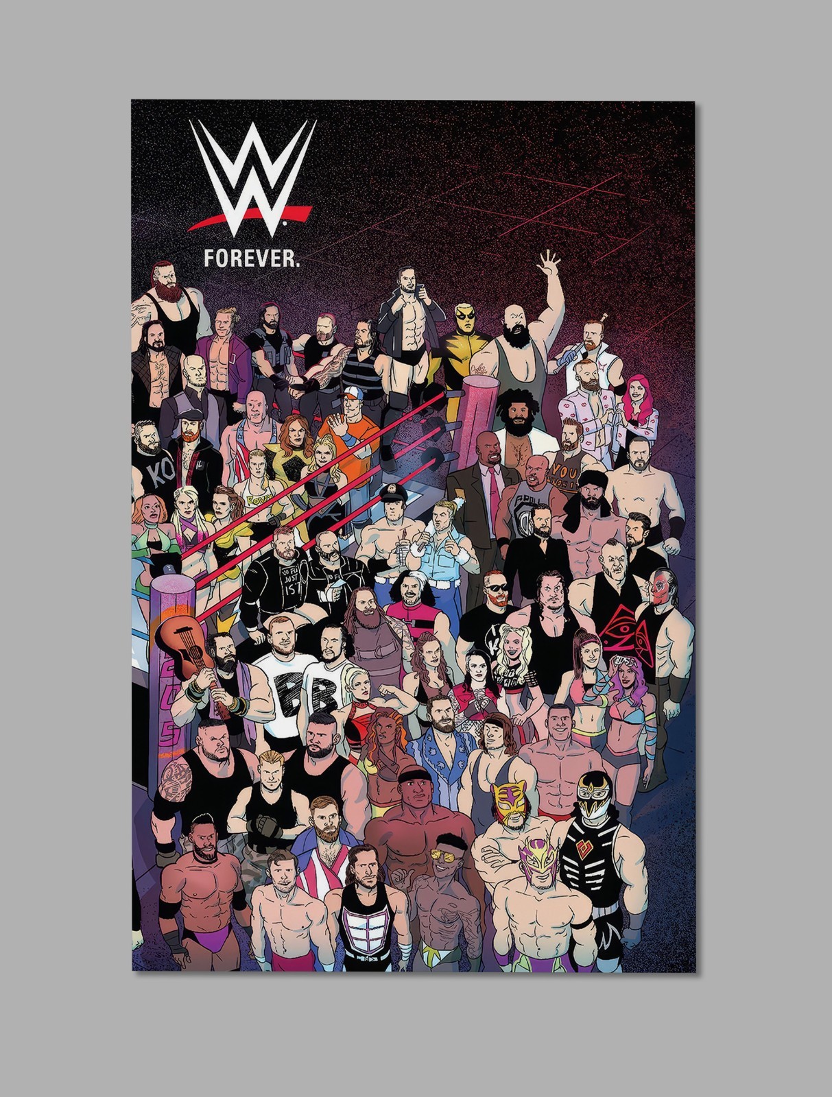 WWE Forever #1 Rowdy Rowdy Piper Wall Art Print 11\
