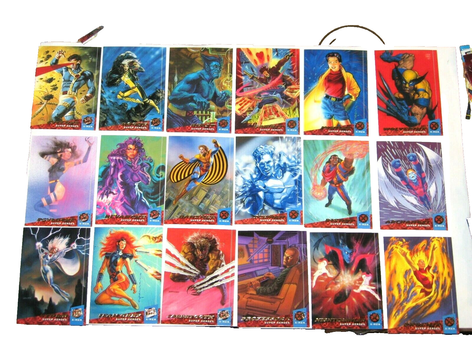 1994 Fleer Ultra X-Men BASE 150 CARD Set WOLVERINE X-OVERS DEADPOOL MARVEL 1994 Fleer Ultra X-Men BASE 150 CARD Set WOLVERINE X-OVERS DEADPOOL MARVEL