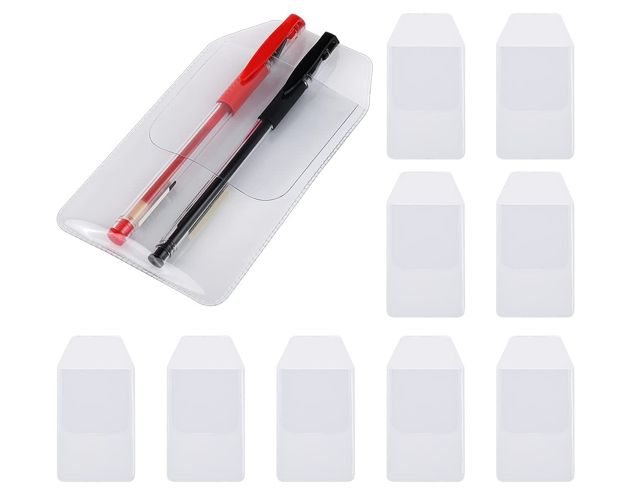 DS DISTINCTIVE STYLE 10Pcs Pocket Protectors for Men Shirts DS DISTINCTIVE STYLE 10Pcs Pocket Protectors for Men Shirts