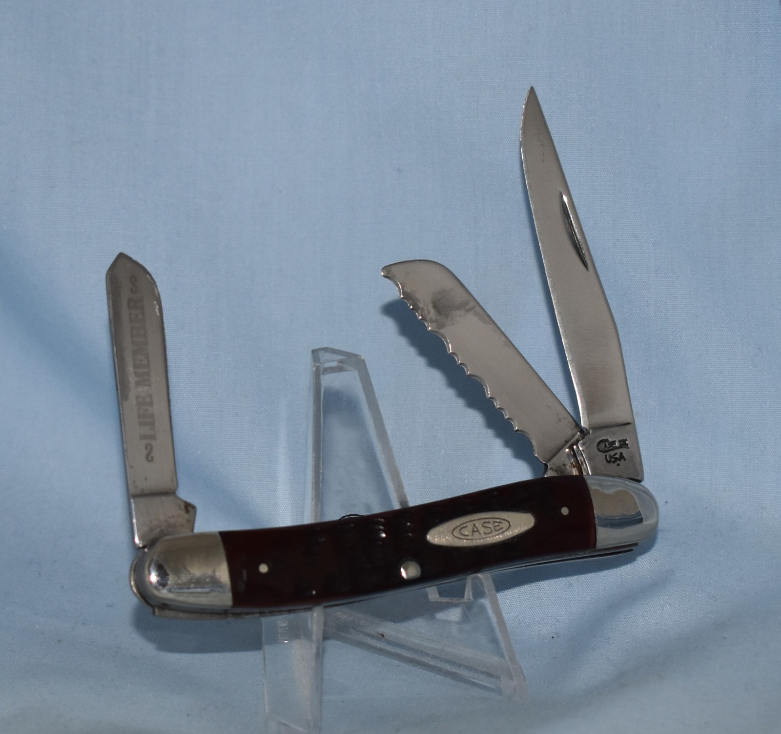 RARE VINTAGE CASE XX BONE STOCKMAN KNIFE 6318 1 DOT 1999 RARE VINTAGE CASE XX BONE STOCKMAN KNIFE 6318 1 DOT 1999