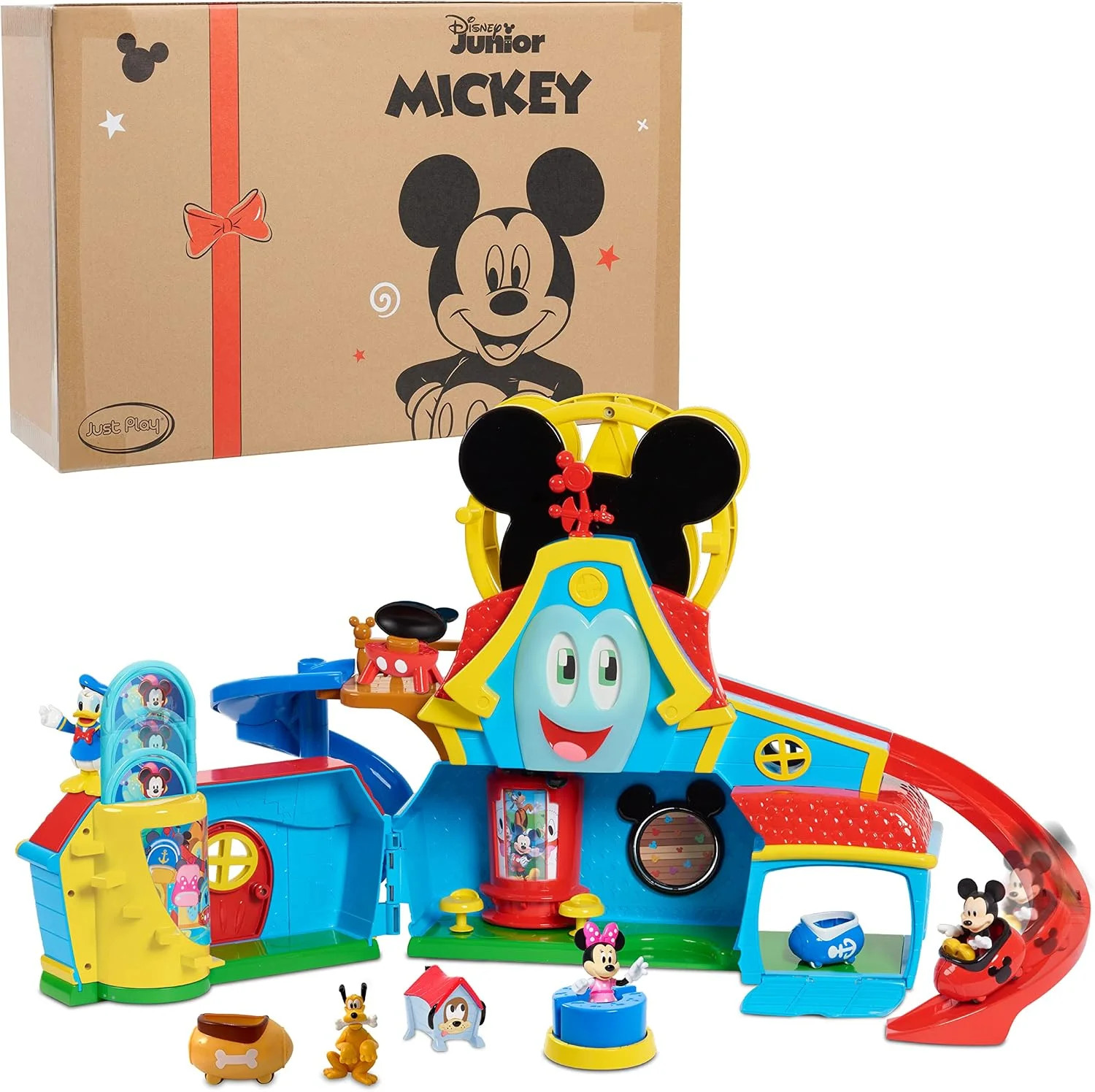 Disney Junior Mickey Mouse Funny the Funhouse 13 Piece Lights and Sounds Play... Disney Junior Mickey Mouse Funny the Funhouse 13 Piece Lights and Sounds Play...