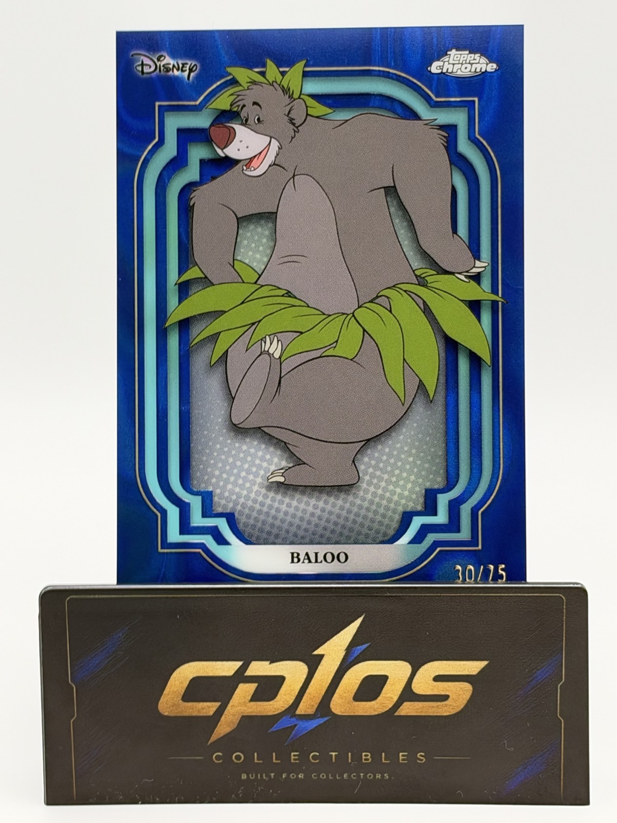 2024 Topps Chrome Disney Baloo #32 Blue Lava 30/75 2024 Topps Chrome Disney Baloo #32 Blue Lava 30/75