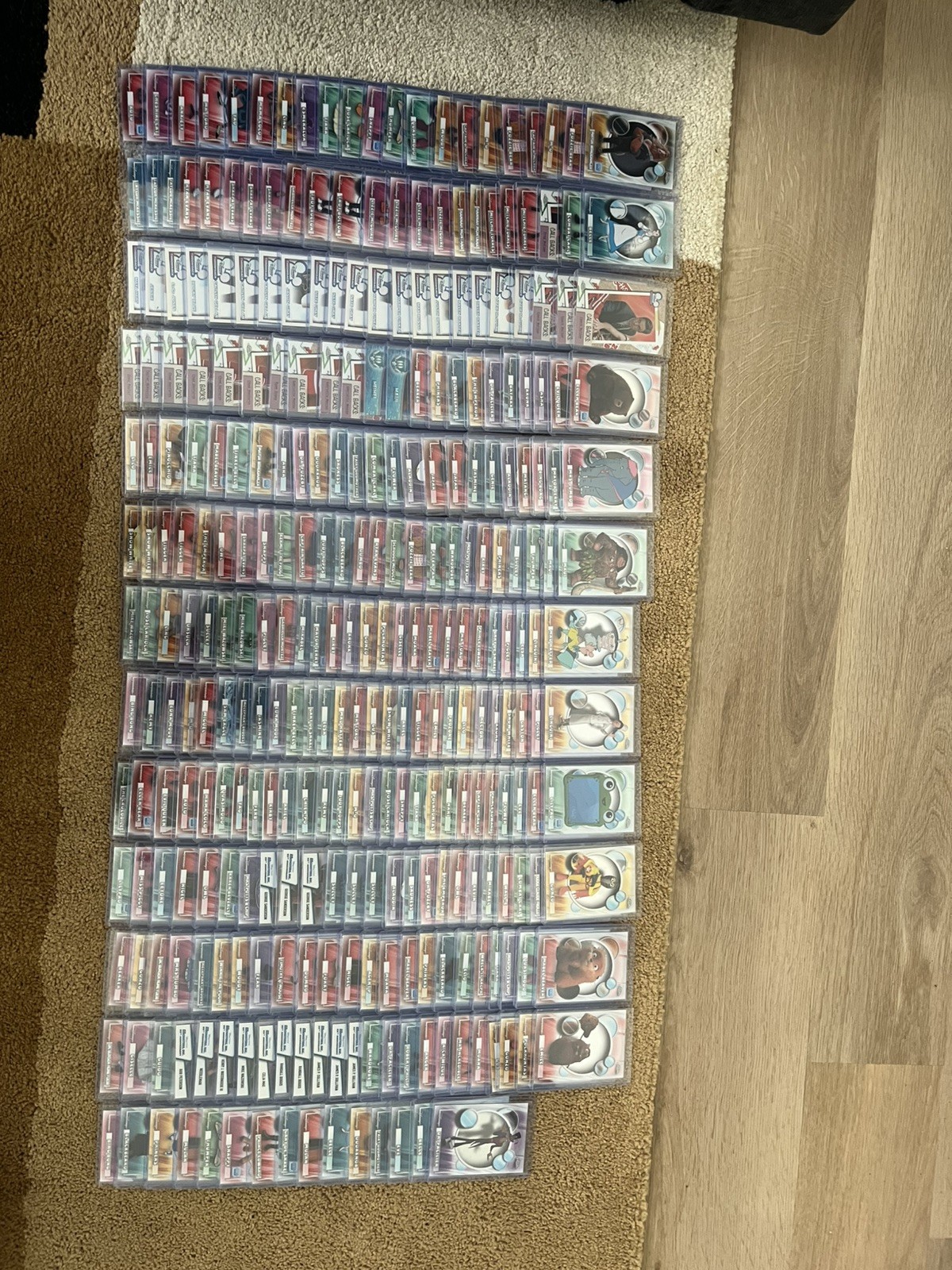 LOT OF 400 2026 TOPPS CHROME DISNEY CARDS - EACH CARD IN PENNY SLEEVE/TOP LOADER LOT OF 400 2026 TOPPS CHROME DISNEY CARDS - EACH CARD IN PENNY SLEEVE/TOP LOADER