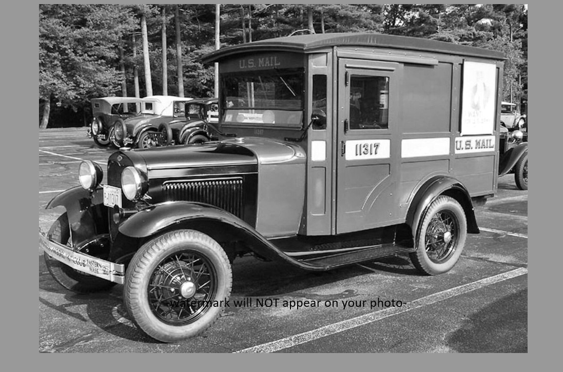 1931 US Mail Truck PHOTO Mail Delivery Vintage Post Service 1931 US Mail Truck PHOTO Mail Delivery Vintage Post Service