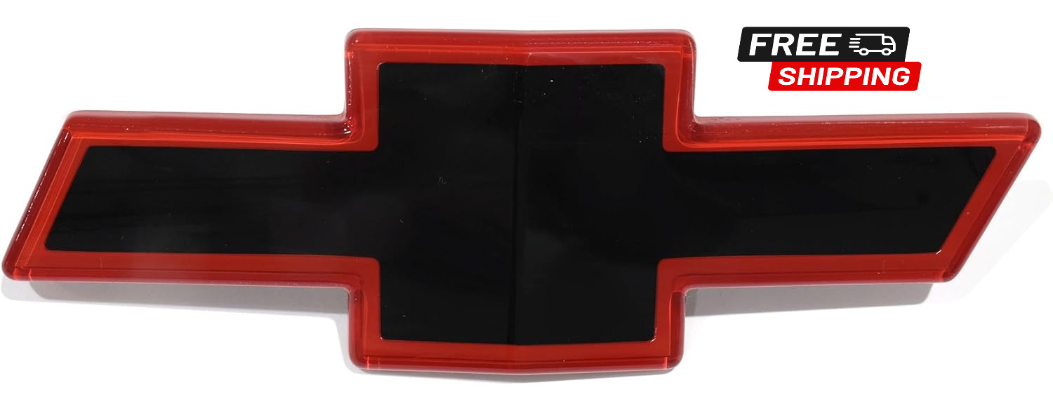 1988 1989 1990 1991 Silverado 1500 SS Red Black Grille Emblem 15607532 New 1988 1989 1990 1991 Silverado 1500 SS Red Black Grille Emblem 15607532 New