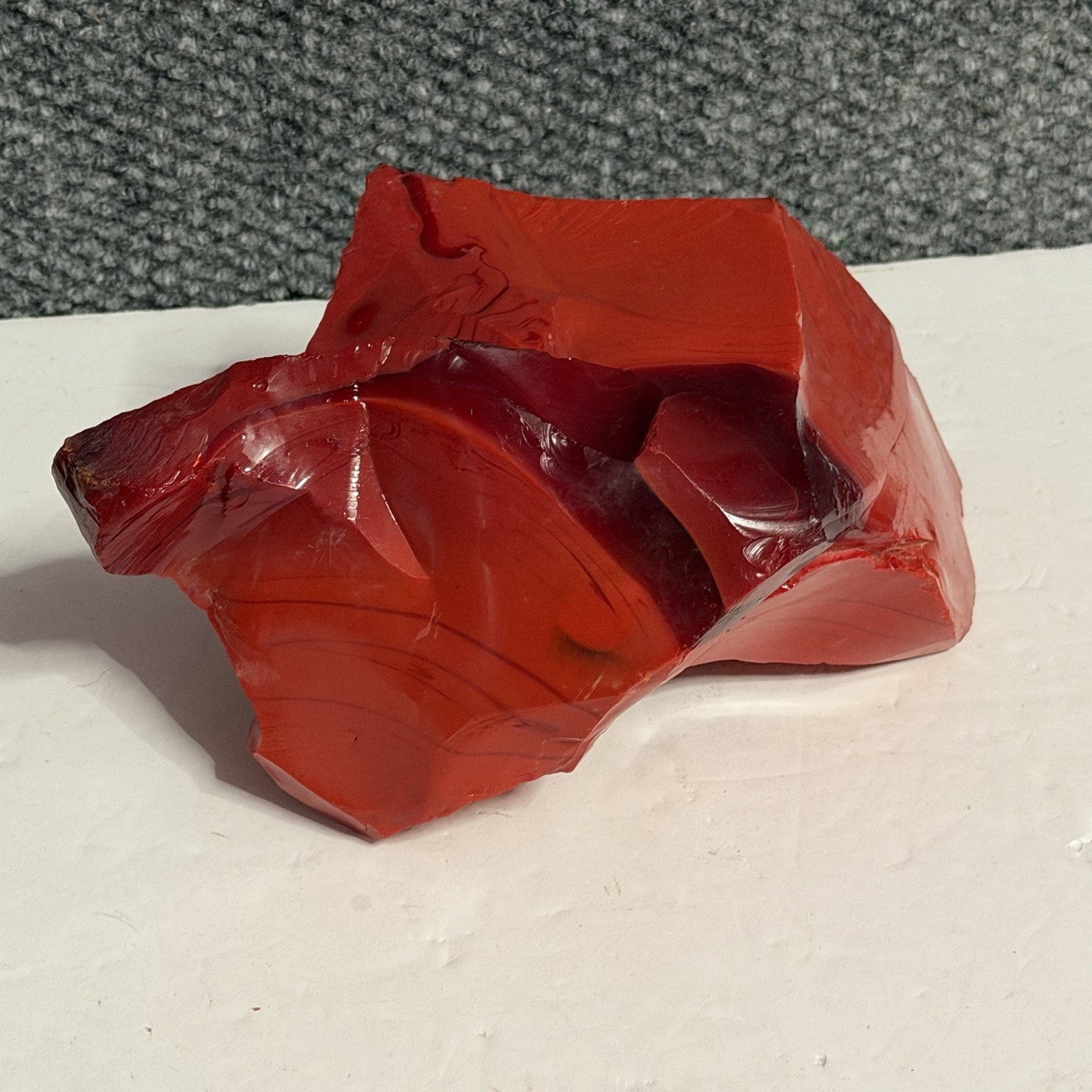 Red Slag Glass Chunk Ruby Cullet Art Glass Rock Display 5+ Lb Aquarium Landscape Red Slag Glass Chunk Ruby Cullet Art Glass Rock Display 5+ Lb Aquarium Landscape