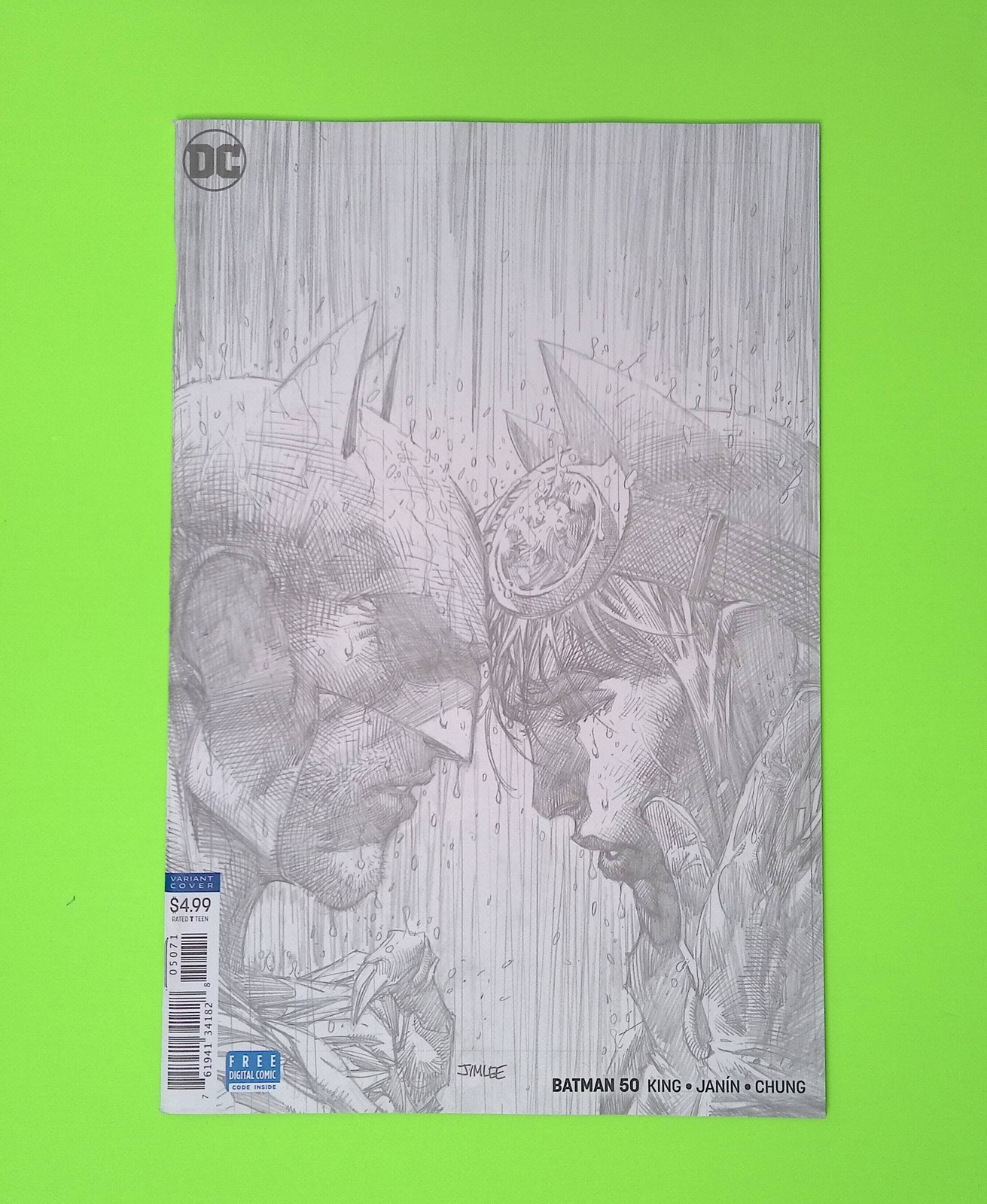 Batman #50e Vol. 3 2018 DC Comics Variant High Grade Comic Book B32-64 Batman #50e Vol. 3 2018 DC Comics Variant High Grade Comic Book B32-64
