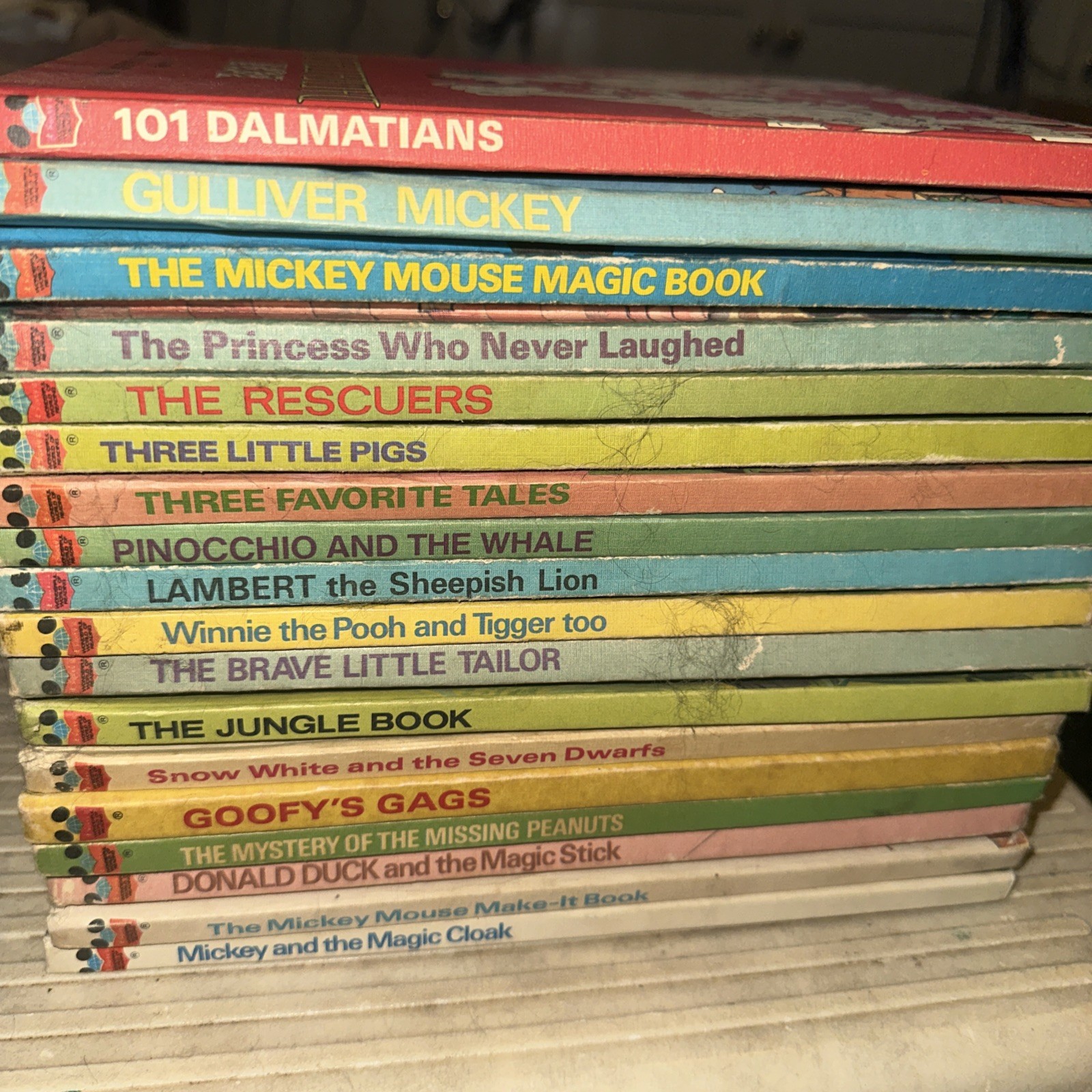 Huge lot - 18 Vtg 1970s Walt Disney Wonderful World of Reading Hardcover Books Huge lot - 18 Vtg 1970s Walt Disney Wonderful World of Reading Hardcover Books