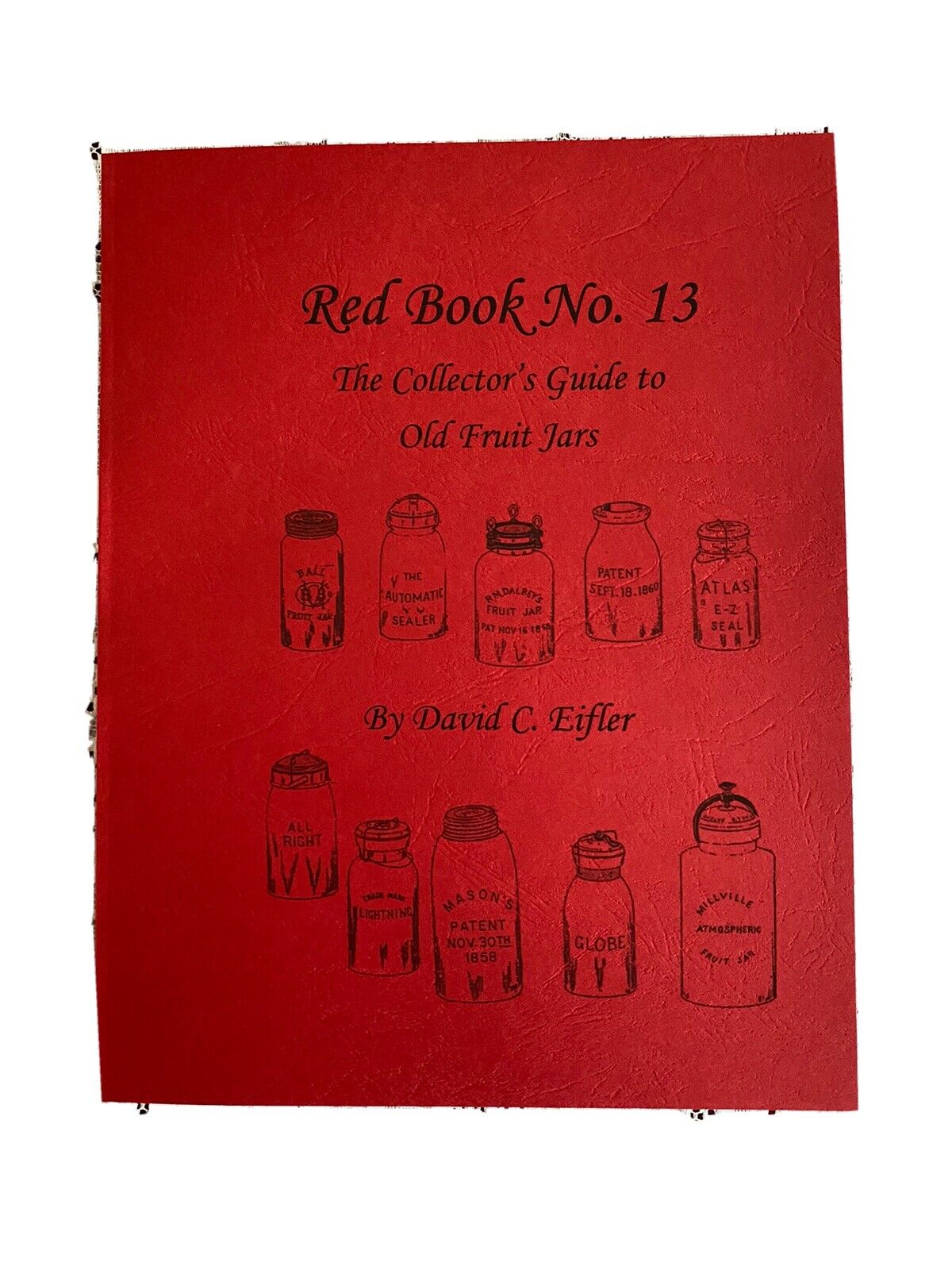 Red Book Of Fruit Jars #13
