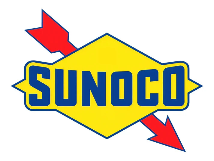 YELLOW BLUE SUNOCO RED ARROW 18 YELLOW BLUE SUNOCO RED ARROW 18