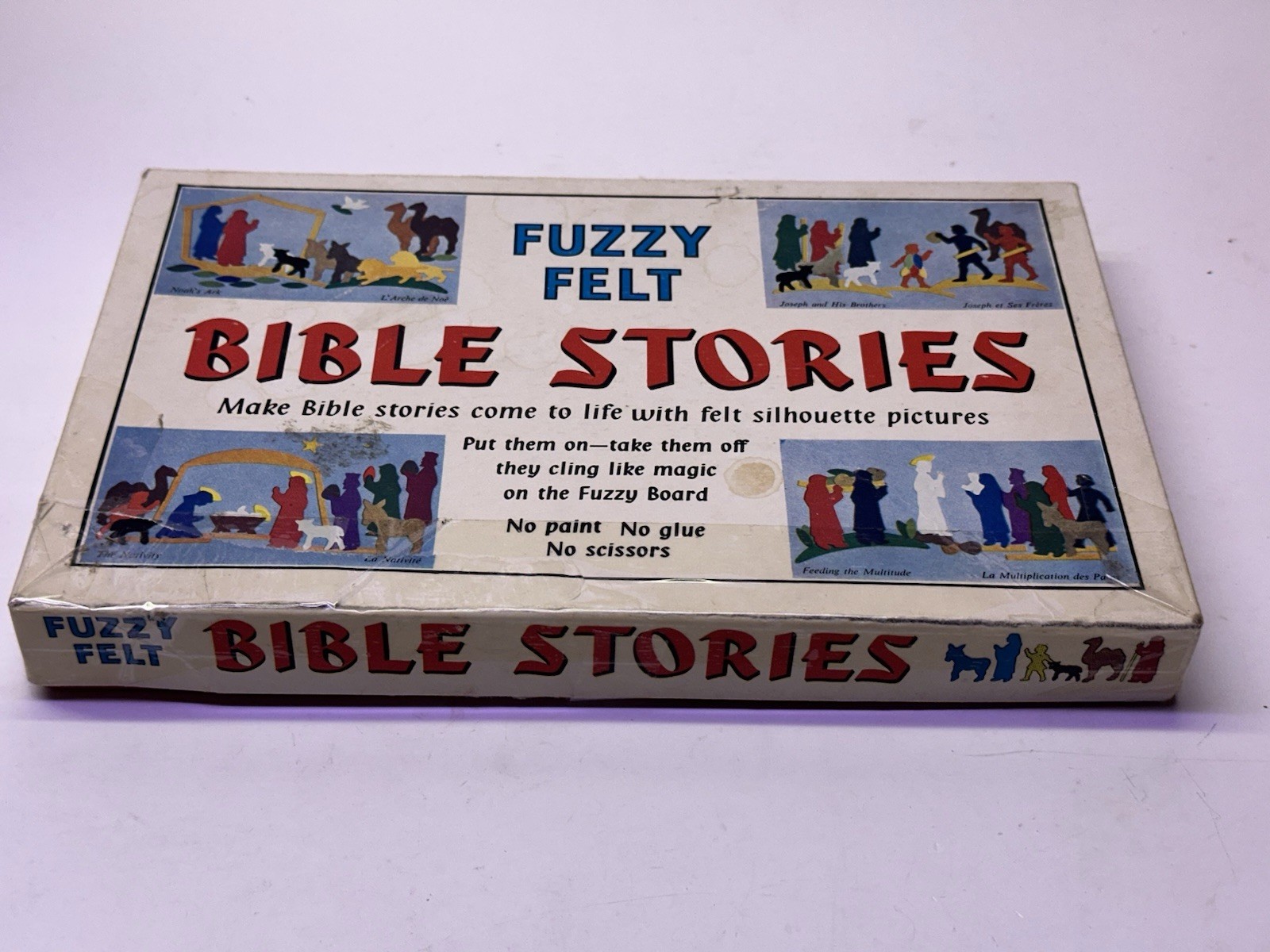 Vintage Fuzzy Felt Bible Stories 1961 Play/Teaching Set Allan Industries, LTD. Vintage Fuzzy Felt Bible Stories 1961 Play/Teaching Set Allan Industries, LTD.